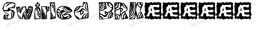 Swirled BRK字体转换
